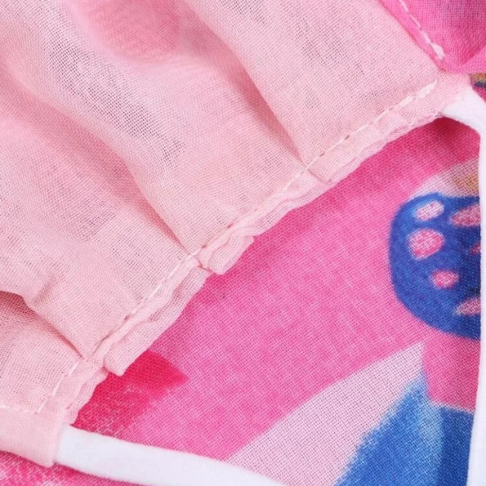 Pink Floral Facemask & Scarf